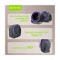 Вентилятор BAVIN BF-005 High-Speed FUN 3000RPM Black-purple (BF-005 BP) - зменшене зображення 2
