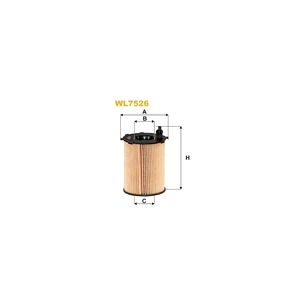 Фільтр масляний Wixfiltron WL7526 зображення 1