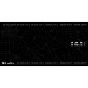 Килимок для мишки GravaStar Gaming Pad XL Black (GSA8_MPD_R_BLK) зображення 1