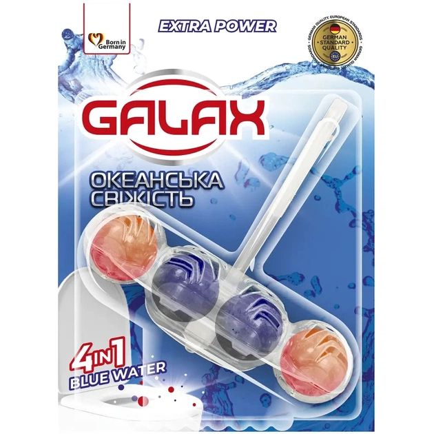 Туалетний блок Galax Океанська свіжість 55 г (4823128005391) - зображення 1