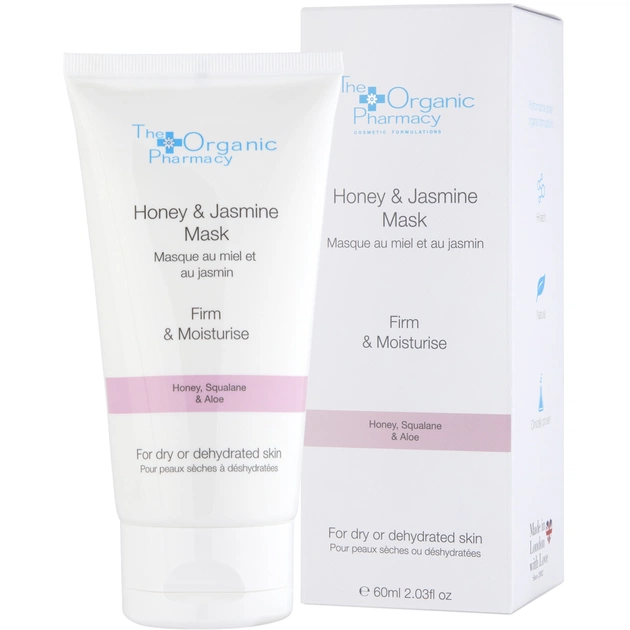 Маска для обличчя The Organic Pharmacy Honey & Jasmine Mask для зневодненої шкіри 60 мл (5060373520050) - изображение 1