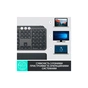 Клавіатура Logitech MX Keys Plus Advanced Wireless Illuminated with Palm Rest UA Graphit (920-009416) - зменшене зображення 7