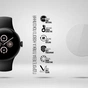 Пленка защитная Armorstandart Matte hydrogel Google Pixel Watch / Pixel Watch 2 41mm 6 pcs (ARM92040) - уменьшенное изображение 2