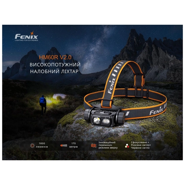 Ліхтар Fenix HM60R 2.0 (HM60RV20) - picture 7