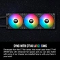 Система рідинного охолодження ThermalTake TH420 ARGB Sync (CL-W376-PL14SW-A) - зменшене зображення 10