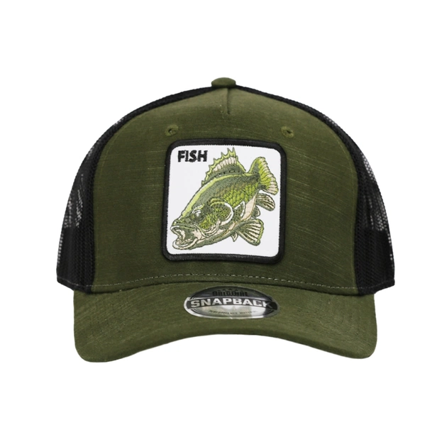 Кепка coFEE Five Panels Snap Fish армійська (SH2026.29/11) - зображення 2