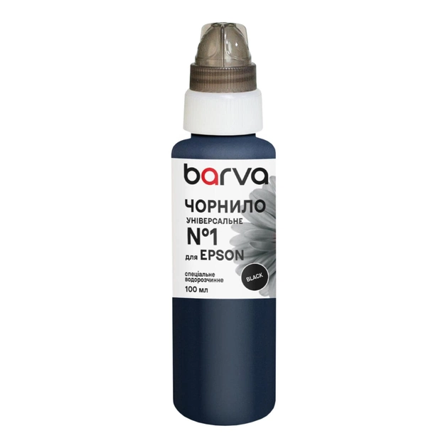 Чорнило Barva Epson 1 100 мл, universal, black (EU1-445e) - зображення 1