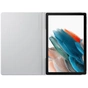 Чехол для планшета Samsung Book Cover Galaxy Tab A8 (X200/205) Silver (EF-BX200PSEGRU) - уменьшенное изображение 2