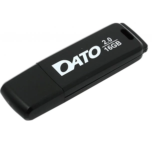 USB флеш накопичувач Dato 16GB DB8001 Black USB 2.0 (DB8001K-16G) зображення 1