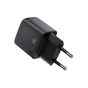Зарядное устройство Acefast 1xUSB-C + 1xUSB 35W GaN with digital display black (6974316284468) - уменьшенное изображение 5