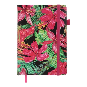 Книга записна Buromax EXOTIC А5 96 аркушів клітинка, малиновий (BM.295124-29) зображення 1