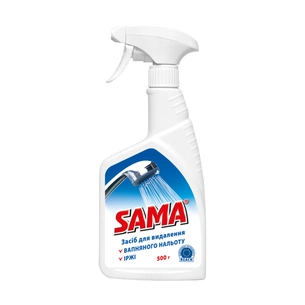 Спрей для чищення ванн Sama Для видалення вапняного нальоту та іржі 500 г (4820270630983) зображення 1