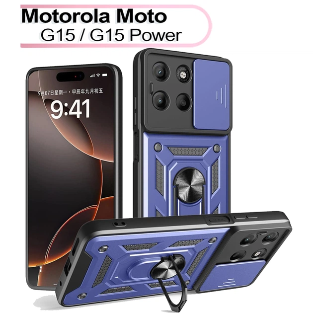 Чохол до мобільного телефона BeCover Military Motorola Moto G15 / G15 Power Blue (713531) - зображення 1