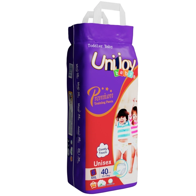 Підгузки Unijoy baby Premium XXL 6 (15-19 кг) 40 шт (6973920542469) - зображення 2