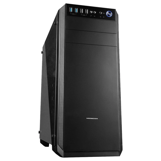 Корпус Modecom OBERON PRO GLASS BLACK (AT-OBERON-PG-10-000000-00) - зображення 1