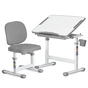 Парта зі стільцем Evo-kids Evo-06 Plus Grey (Evo-06 Plus G) - зменшене зображення 1