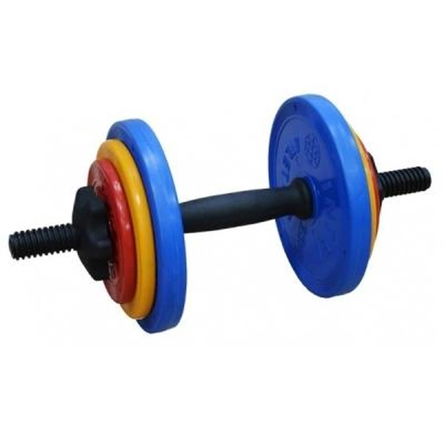 Гантель InterAtletika 10кг Color (СТ 531.10) - изображение 1