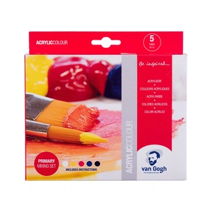 Акрилові фарби Royal Talens Van Gogh Primary 5 x 40 мл (8712079498436) зображення 1