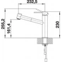 Змішувач Blanco AMBIS-S НЕРЖ (523119) - зменшене зображення 3