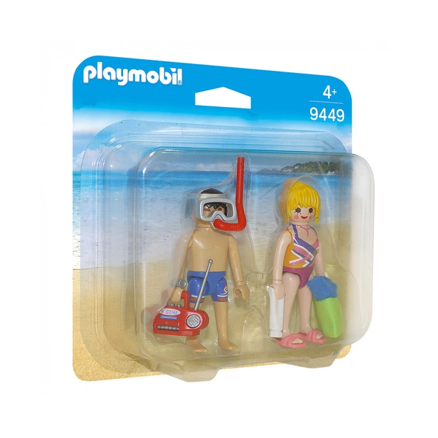 Конструктор Playmobil Відвідувачі пляжу (6336442) - зображення 1