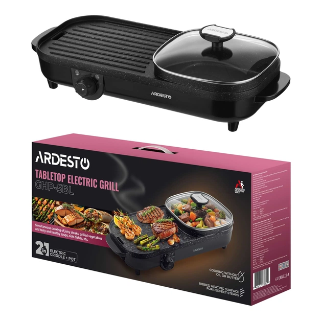 Электрогриль Ardesto GHP-5BL - изображение 12
