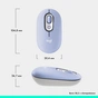 Мишка Logitech POP Mouse With Emoji Bluetooth Lilac (910-007414) - зменшене зображення 8