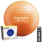 М'яч для фітнесу Power System PS-4011 Pro Gymball 55 см Orange (PS-4011_55cm_Orange) - зменшене зображення 1