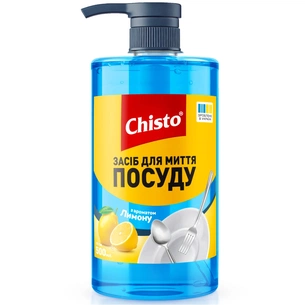 Засіб для ручного миття посуду Chisto Лимон 500 мл (4820204703875) picture 1