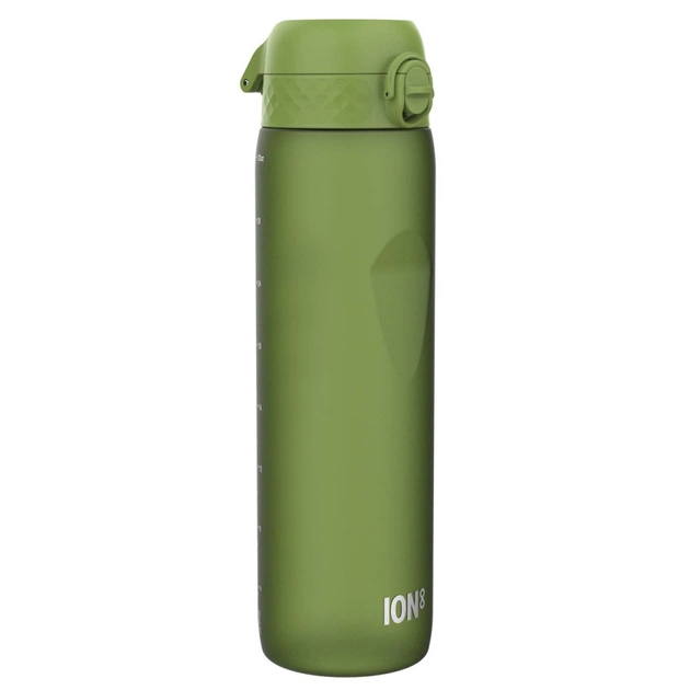 Пляшка для води ION8 OneTouch 1000 мл BPA Free Khaki Green (I8RF1000KGRE) - зображення 1