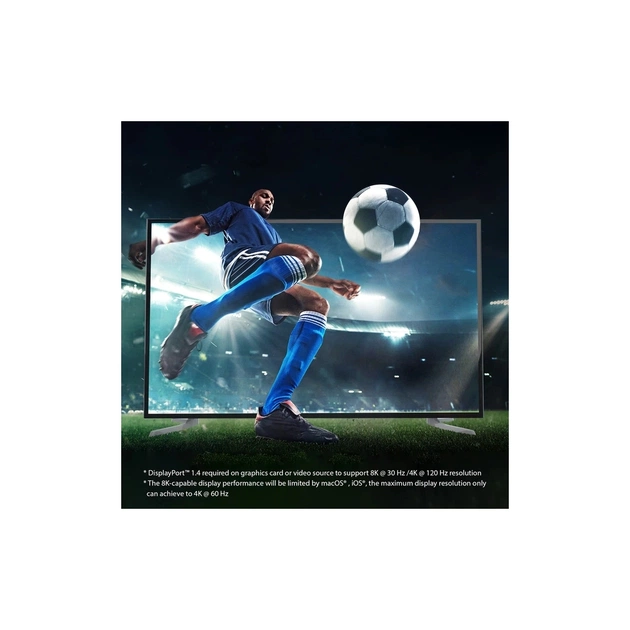 Кабель мультимедійний USB-C to HDMI M 1.8m 8K 60Hz LED RGB J5create (JCC157-N) - picture 12