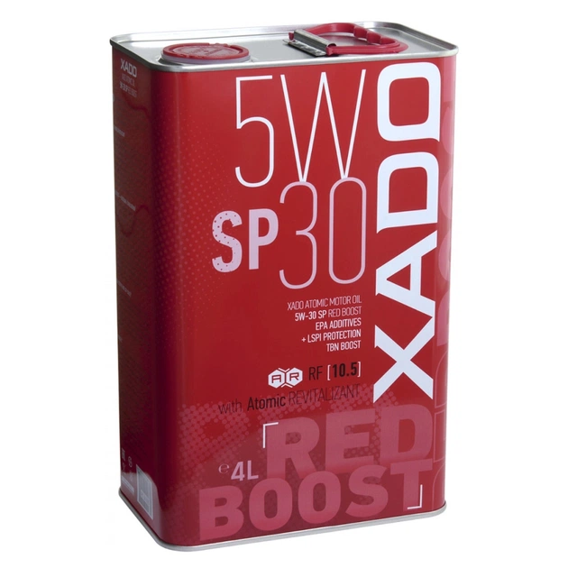 Моторное масло Xado 5W-30 SP Red Boost 4 л (ХА 26285) - изображение 1