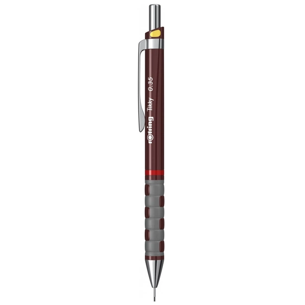 Олівець механічний Rotring Drawing TIKKY Burgundy (ISO) PCL 0,35 (R1904510) - изображение 1