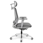 Офісне крісло Mealux Q1 Air Fabric Grey (HF-Q1 F/G) - зменшене зображення 4
