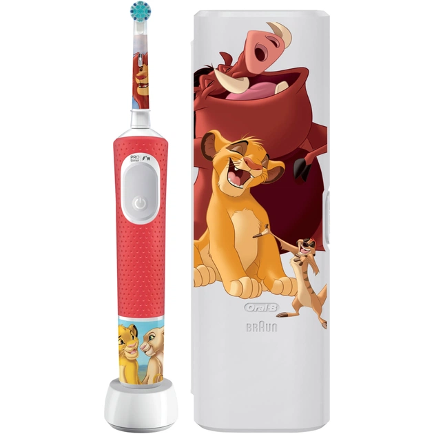 Електрична зубна щітка Oral-B D103.413.2KX Lion King (8700216297172) - зображення 1