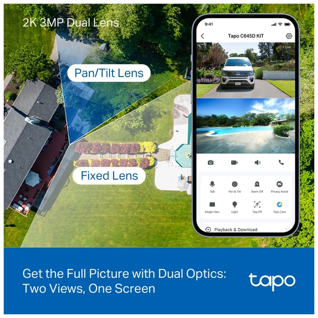 Камера відеоспостереження TP-Link TAPO-C645D-KIT - зображення 5