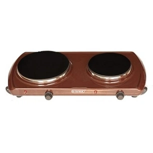 Настільна плита Термія ЕПЧ 2-2,2/220, 2 конф., коричнева зображення 1