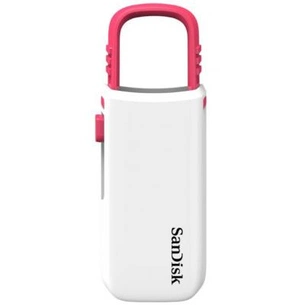 USB флеш накопичувач SanDisk 16GB Cruzer U White/Pink USB 2.0 (SDCZ59-016G-B35WP) зображення 1