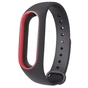 Ремінець до фітнес браслета Xiaomi Mi Band 2 black-red (Р27689) - зменшене зображення 1