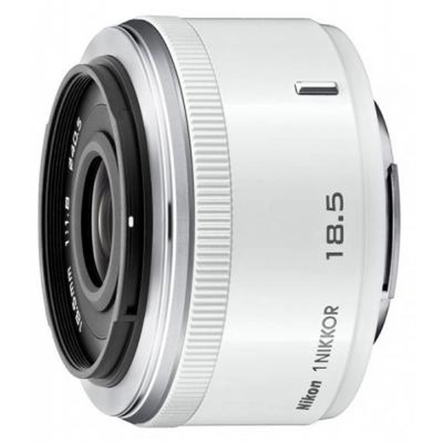 Об'єктив Nikon 1 Nikkor 18.5mm f/1.8 White (JVA102DB) - зображення 1