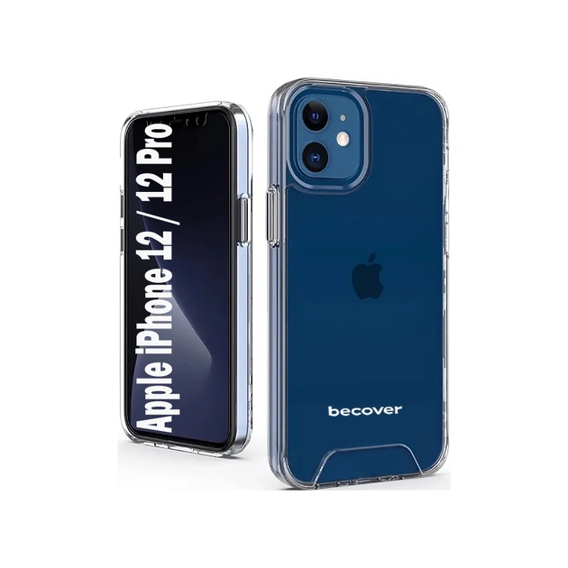 Чехол для мобильного телефона BeCover Space Case Apple iPhone 12 / 12 Pro Transparancy (707793) - изображение 1