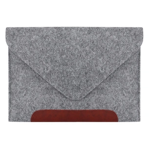 Чохол до ноутбука Gmakin 14" Macbook Pro, envelope, LightGray, brown stripe (GM10-14) зображення 1