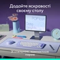 Комплект Logitech POP Icon Combo Bluetooth UA Lilac (920-013078) - зменшене зображення 2