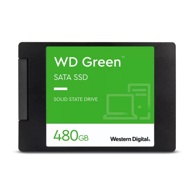Накопичувач SSD 2.5" 480GB WD (WDS480G3G0A) - изображение 1