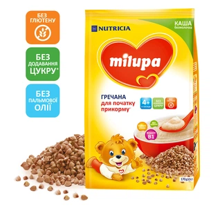 Дитяча каша Milupa Гречана 170 г (5900852039003) изображение 1