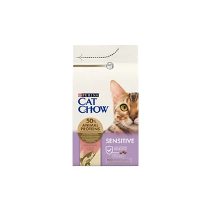 Сухий корм для кішок Purina Cat Chow Sensitive з лососем 15 кг (7613035394902) зображення 1
