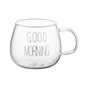 Набір чашок ARDESTO Good Morning BMR 430 мл 2 шт прозорий (AR2643BMR) - зменшене зображення 3