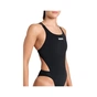 Купальник Arena Swimsuit Tech Multi Solid 008054-501 чорний 42 (3468337397953) - уменьшенное изображение 3