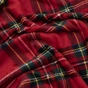 Плед Ardesto Christmas Flannel 160х200см, 100% поліестер, клітинка, червоний (ART0133PB) - зменшене зображення 5