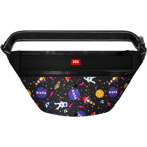 Поясна сумка-бананка для собак WAUDOG Textile "NASA" 33х17х10 см (5692) зображення 1