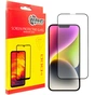 Стекло защитное Dengos Full Glue iPhone 14 Plus black frame (TGFG-231) - уменьшенное изображение 1